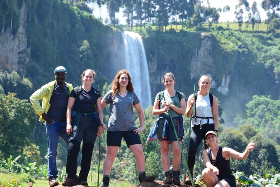 1 Day Sipi Falls Hike and Community Coffee Tour - Three waterfalls on the slopes of Mount Elgon