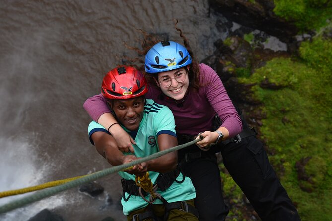 2 Days Abseiling and Rock Climbing - Abseiling beside the falls
