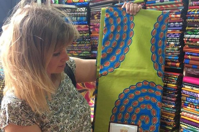 African Fabric Market Tour - A Private Tour With Local Fashion Support