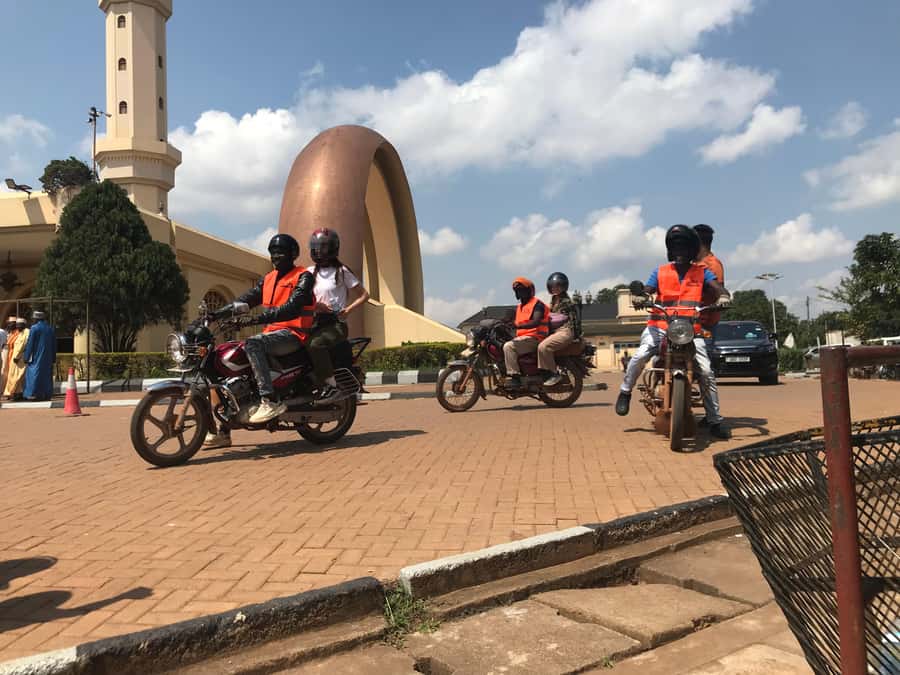KAMPALA MOTOR BIKE TOURS (boda boda tours) - Kasubi Tombs and Buganda tradition