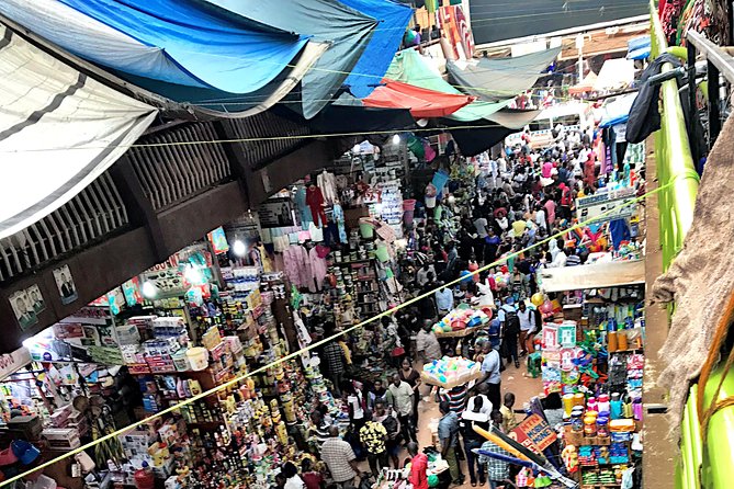 Kampala Urban Adventure - Walking Tour - Looking across Kampala from the Central Mosque