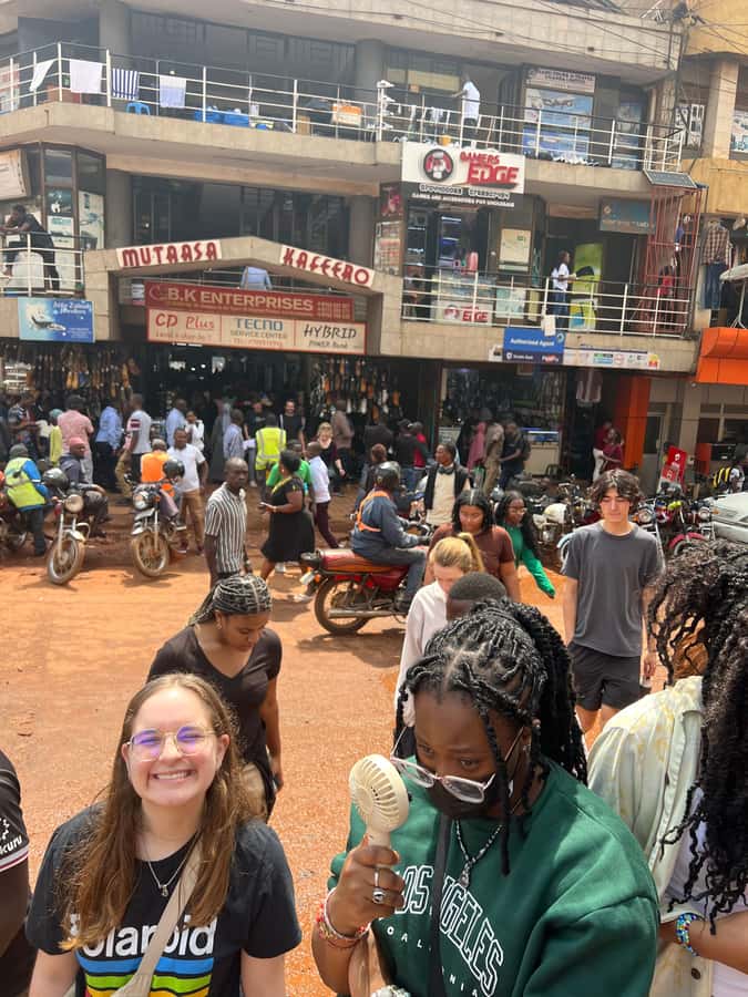 The best Kampala walking experience tour - Starting above the city at Gadafi Mosque