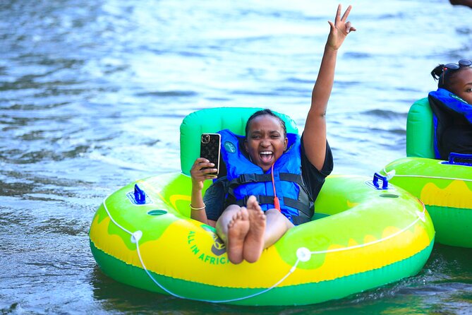 Tubing River Activity in Nile - Calm Water, Birds, Monkeys, and Caves