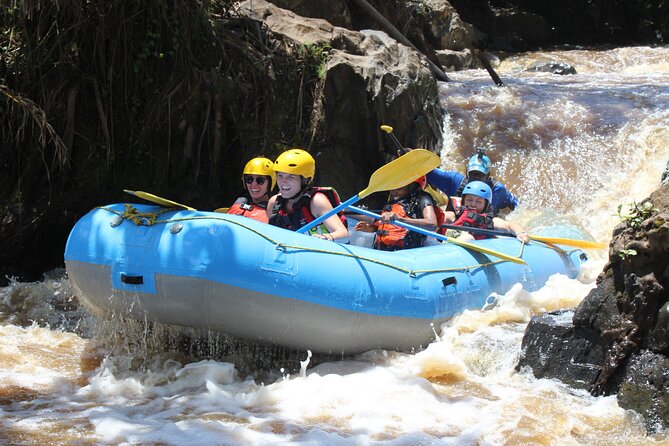 Uganda Jungle Rafting - Lunch on the river and a local surprise